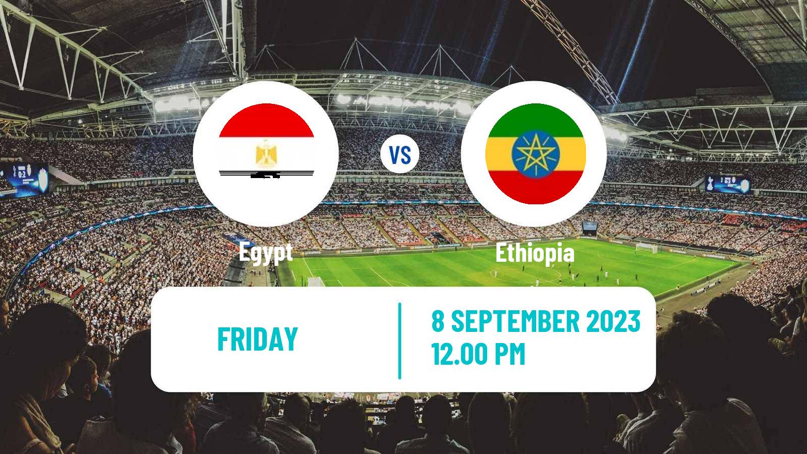 Soccer Africa Cup of Nations Egypt - Ethiopia