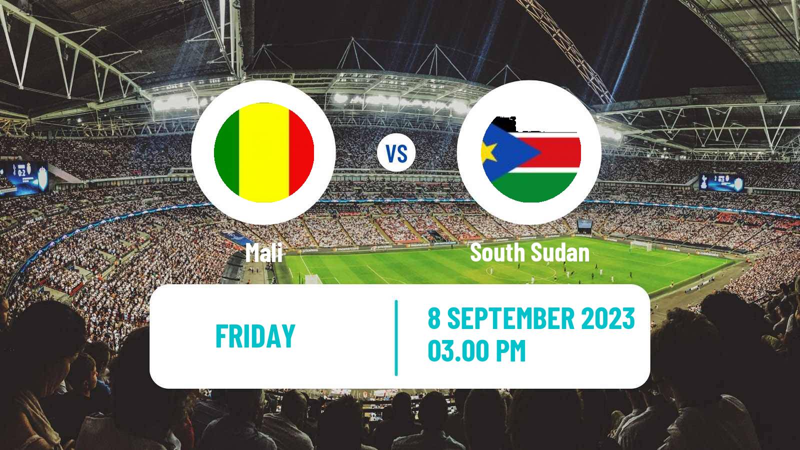 Soccer Africa Cup of Nations Mali - South Sudan