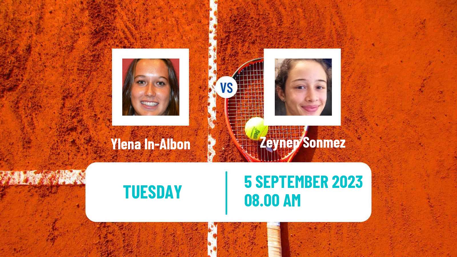 Tennis Bari Challenger Women Ylena In-Albon - Zeynep Sonmez