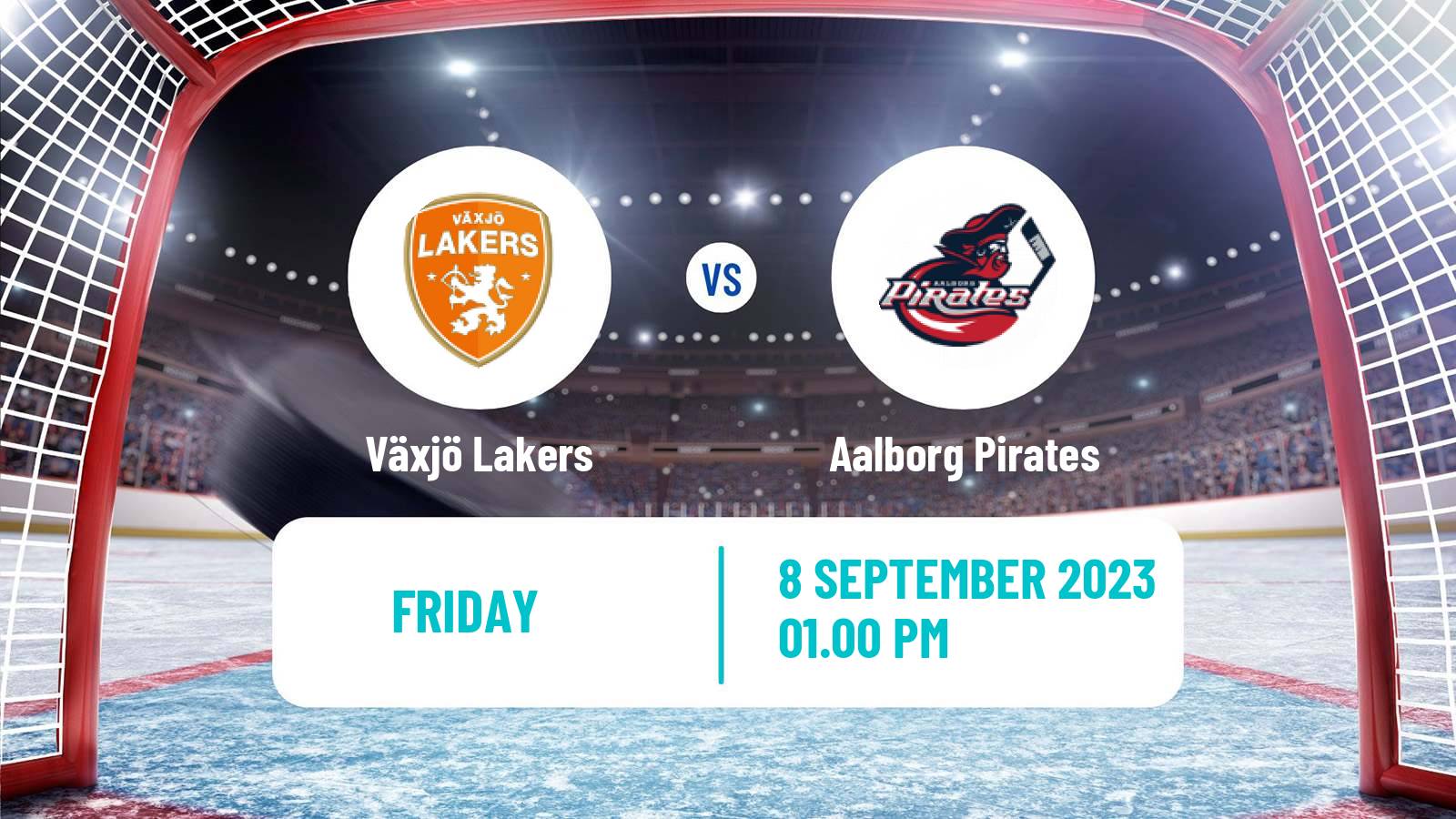 Hockey Champions League Ice Hockey Växjö Lakers - Aalborg Pirates