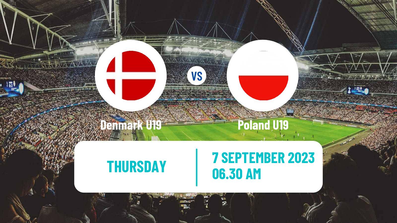 Soccer Friendly Denmark U19 - Poland U19