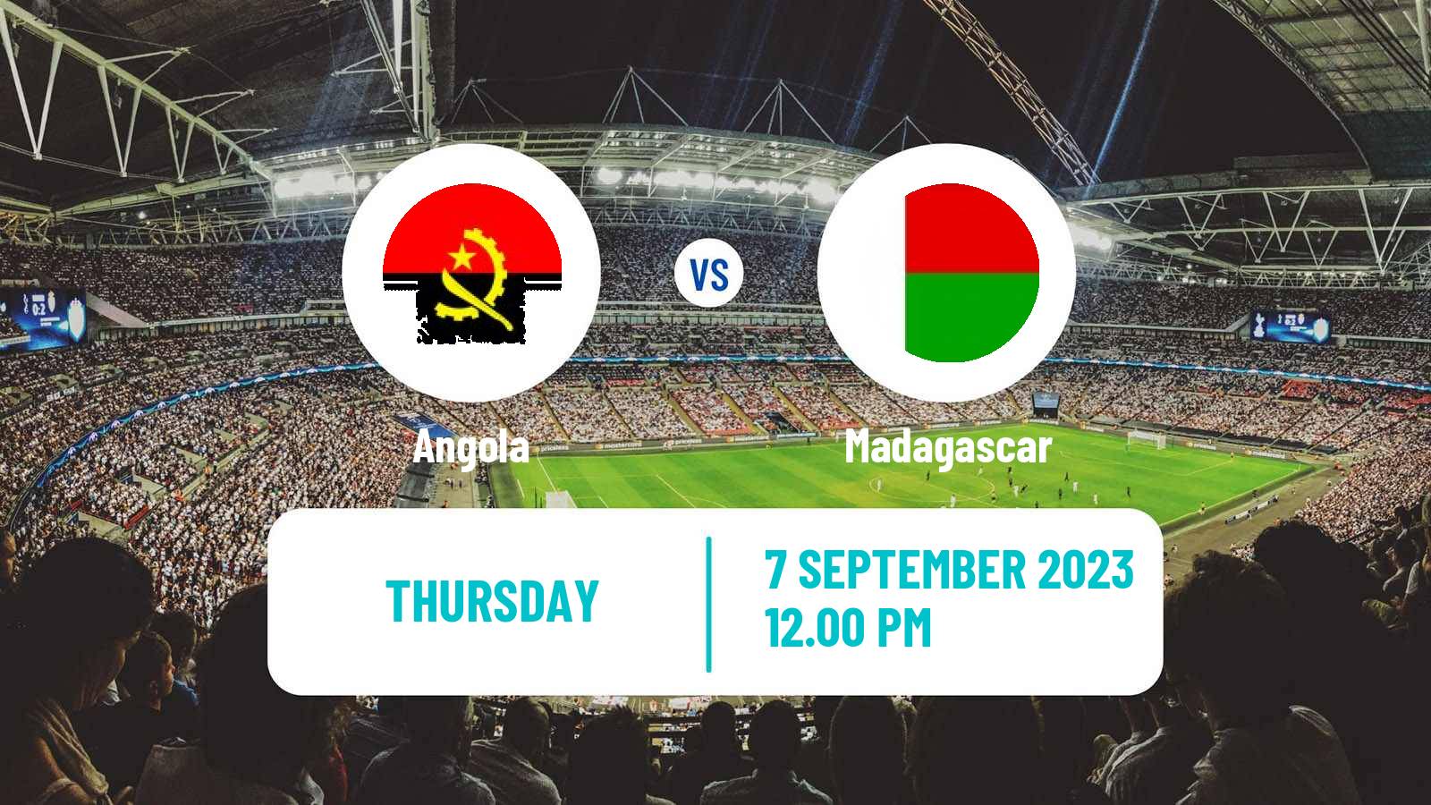 Soccer Africa Cup of Nations Angola - Madagascar