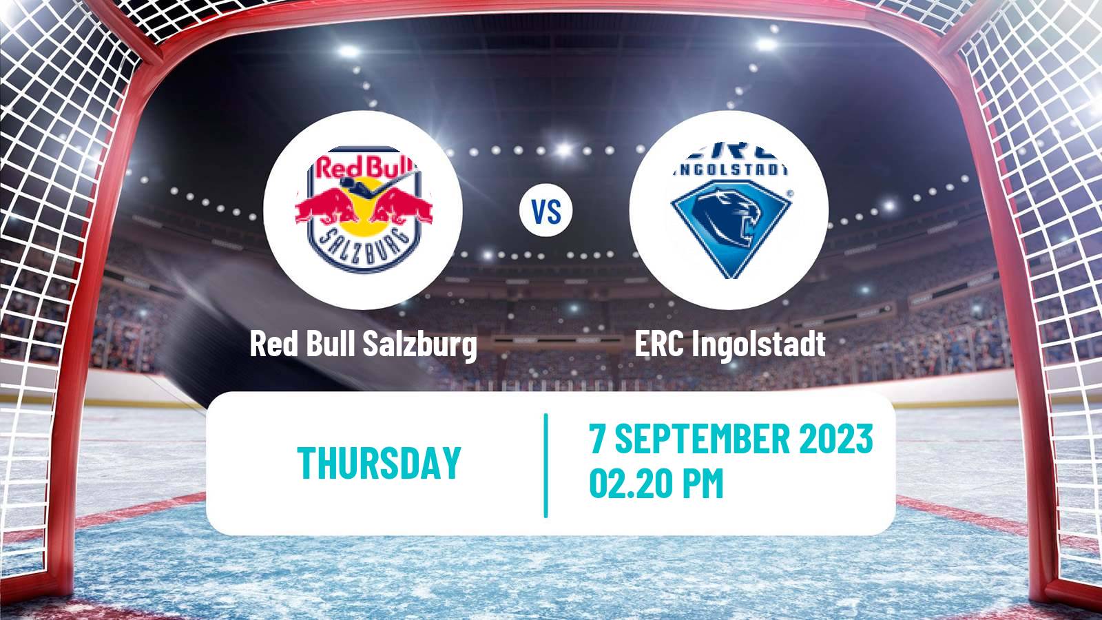 Hockey Champions League Ice Hockey Red Bull Salzburg - ERC Ingolstadt