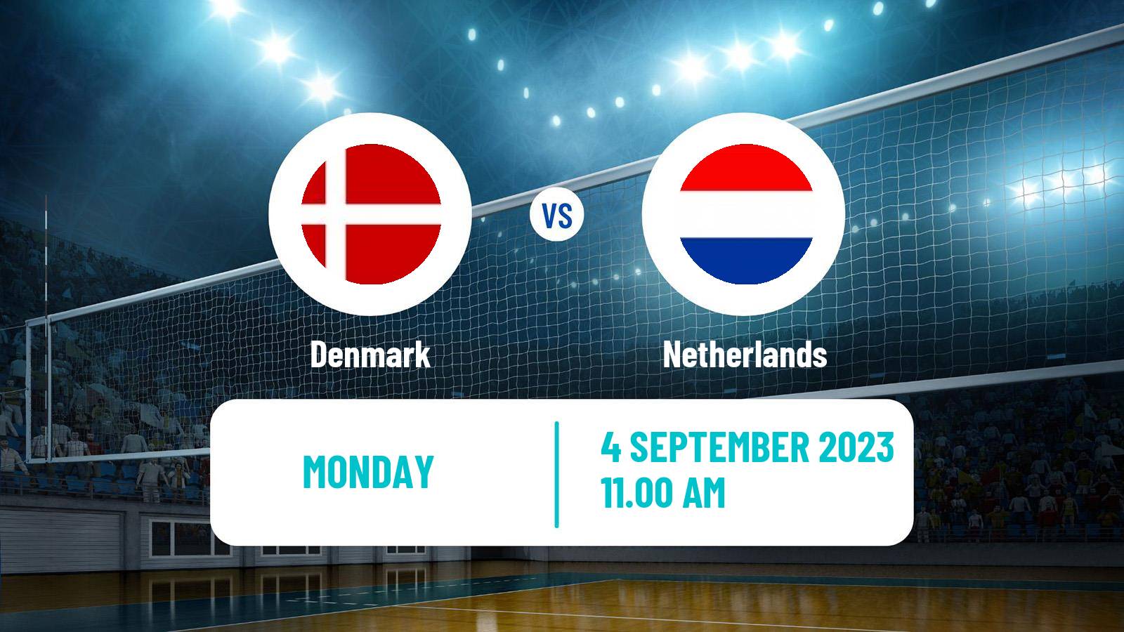 Volleyball European Championships Volleyball Denmark - Netherlands