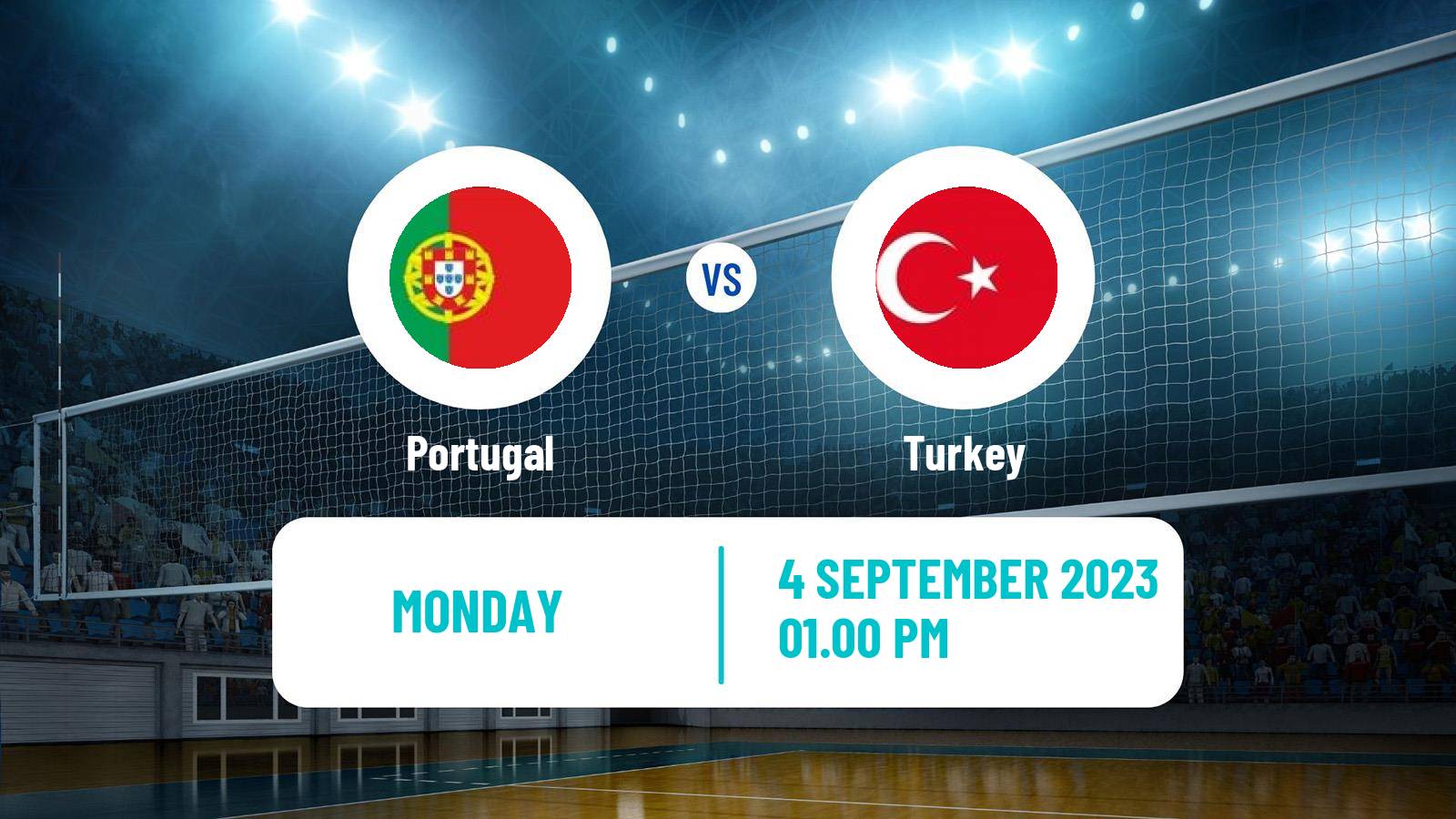 Volleyball European Championships Volleyball Portugal - Turkey