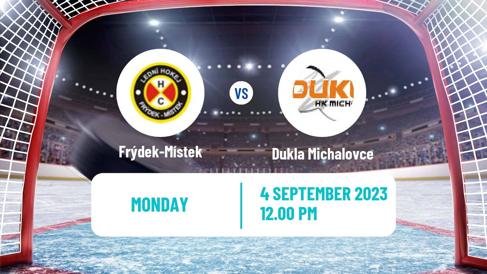 Hockey Club Friendly Ice Hockey Frýdek-Místek - Dukla Michalovce