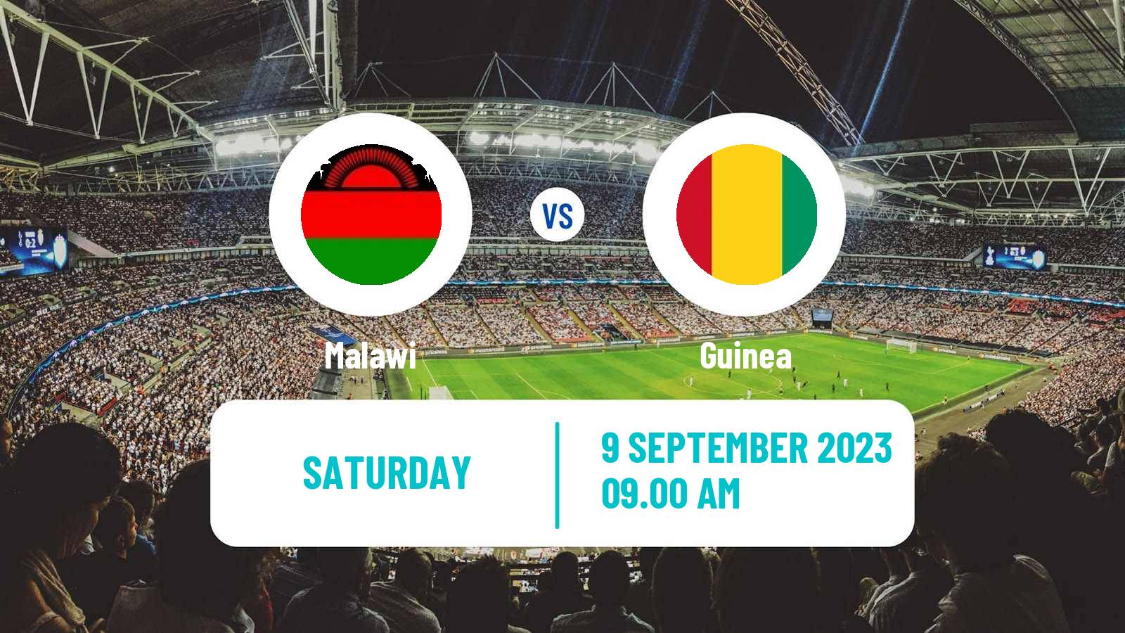 Soccer Africa Cup of Nations Malawi - Guinea