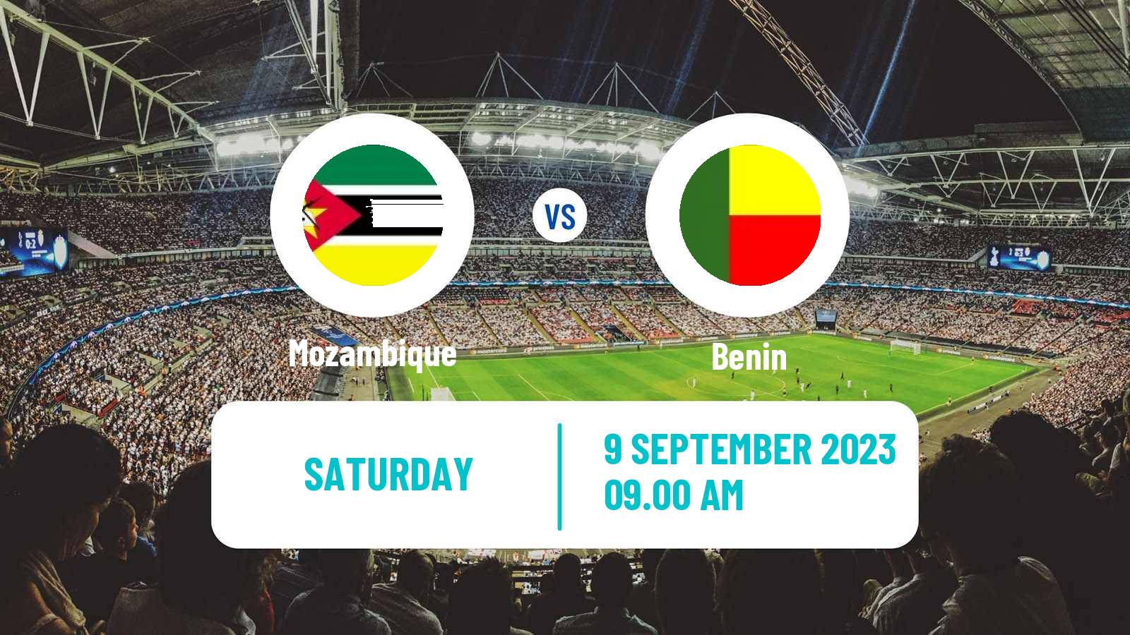 Soccer Africa Cup of Nations Mozambique - Benin