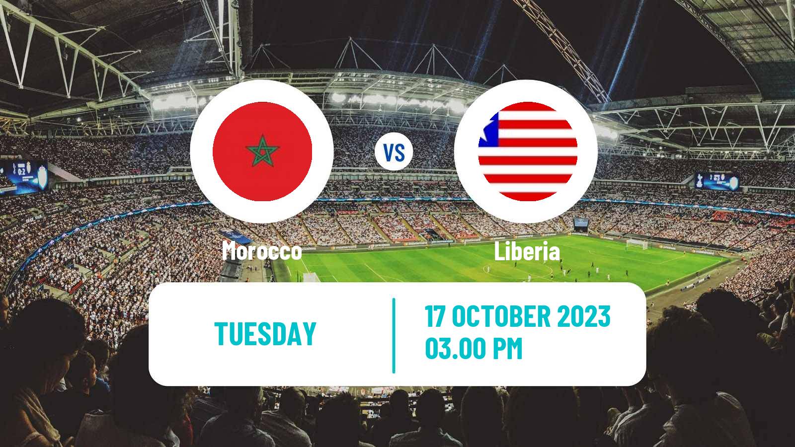 Soccer Africa Cup of Nations Morocco - Liberia