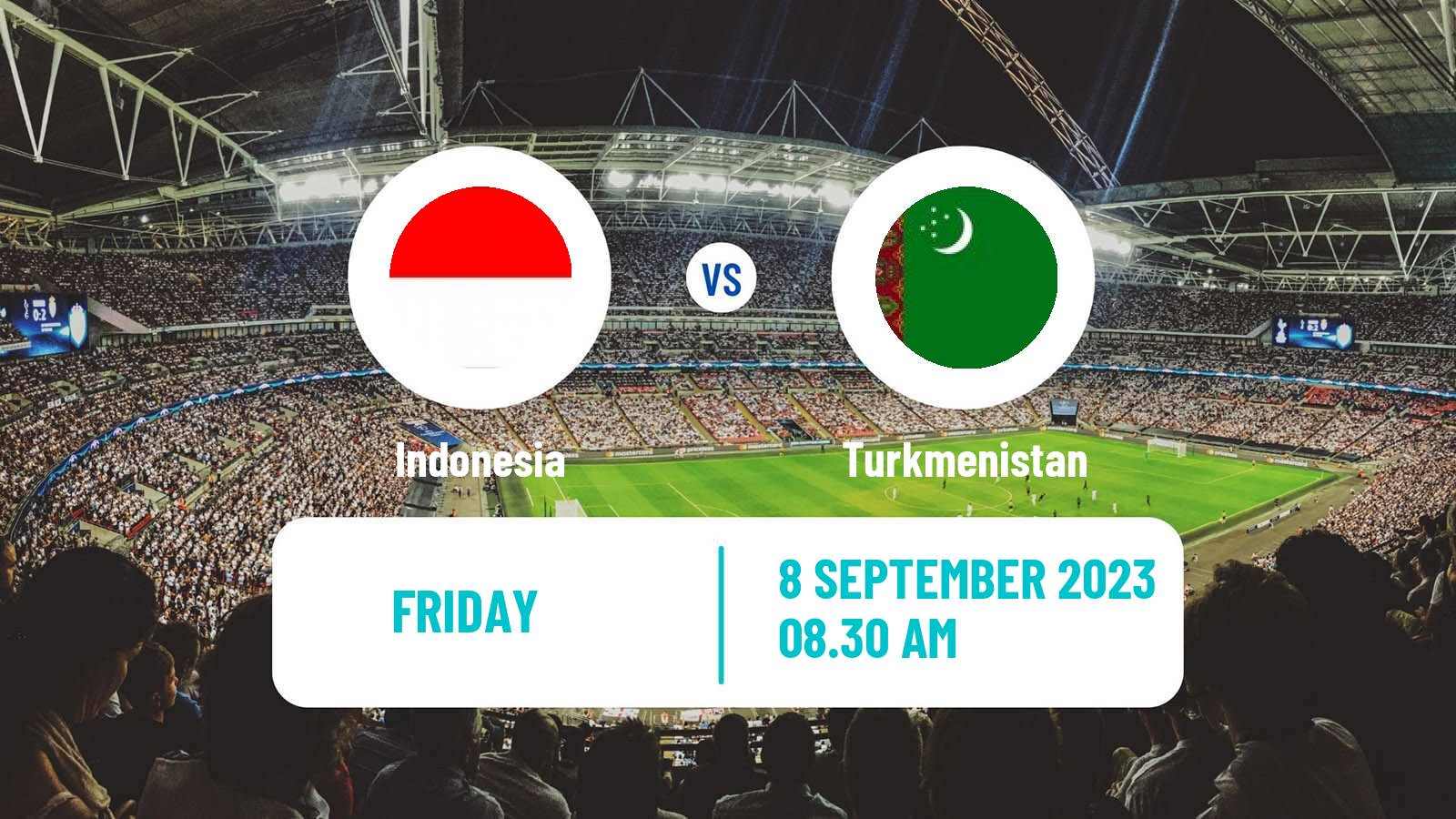 Soccer Friendly Indonesia - Turkmenistan