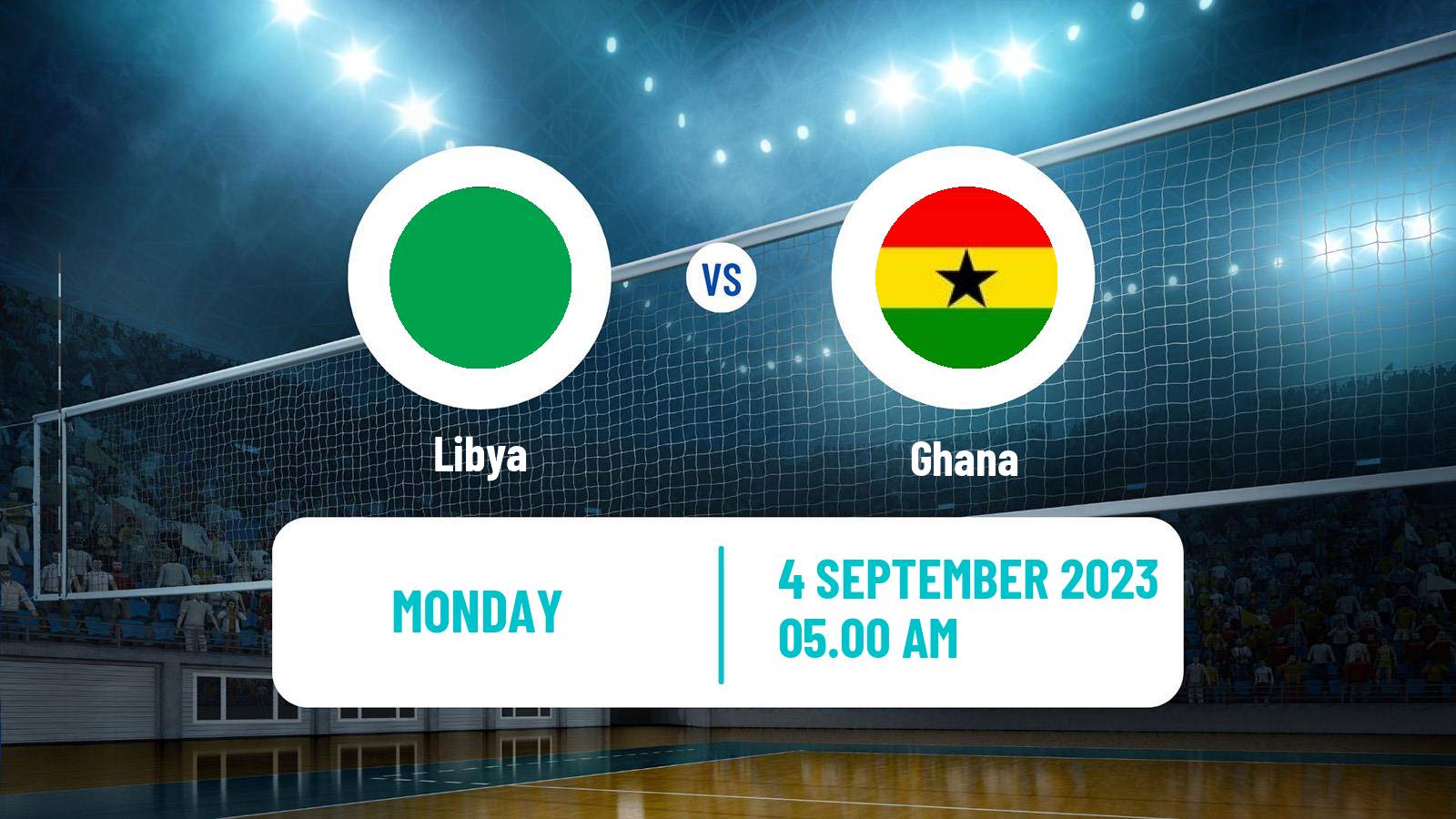 Volleyball African Championship Volleyball Libya - Ghana
