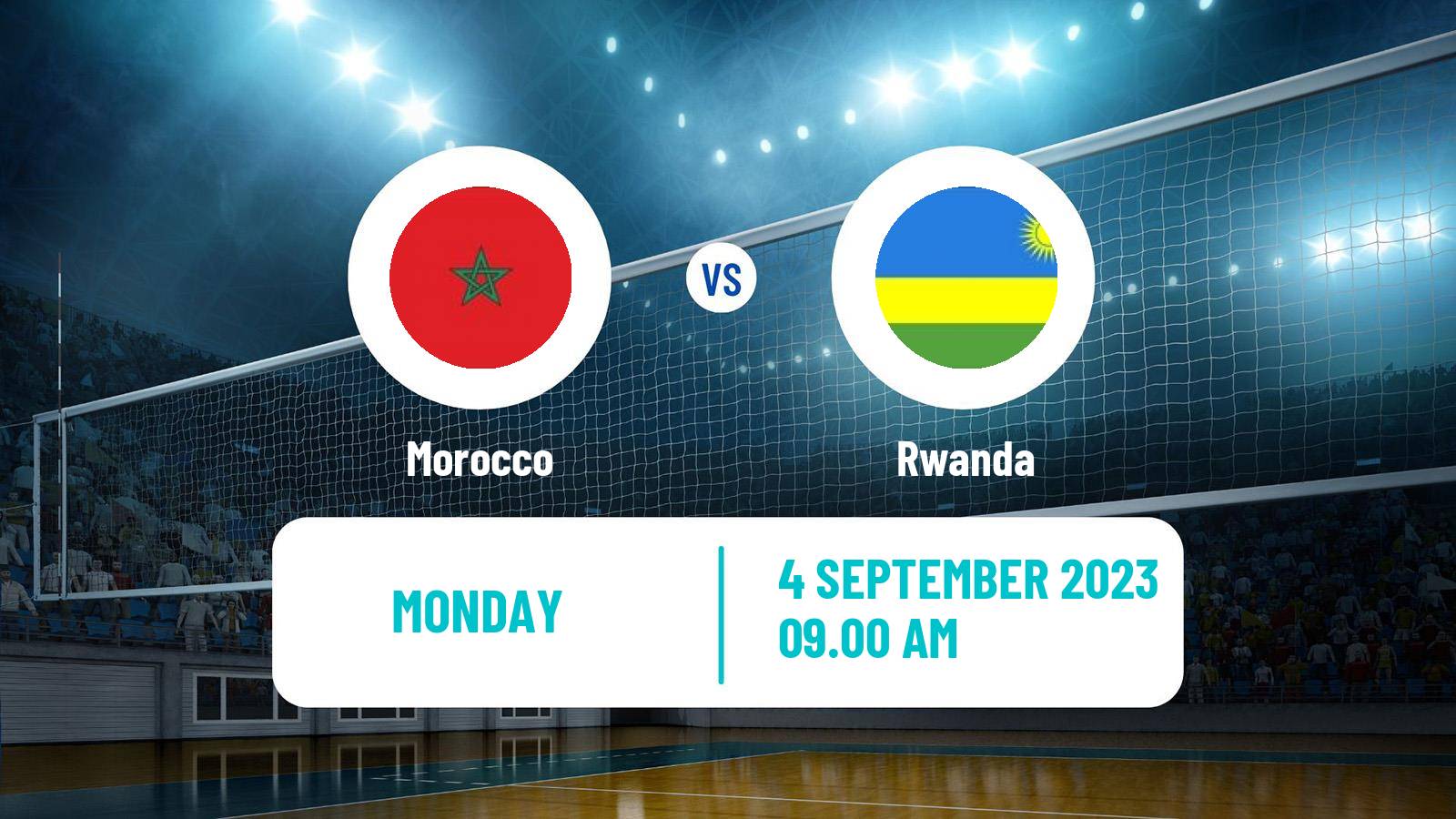 Volleyball African Championship Volleyball Morocco - Rwanda