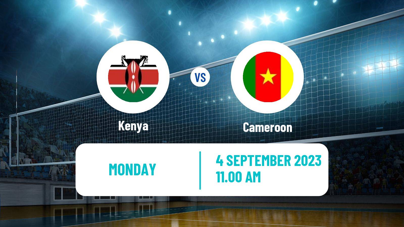 Volleyball African Championship Volleyball Kenya - Cameroon