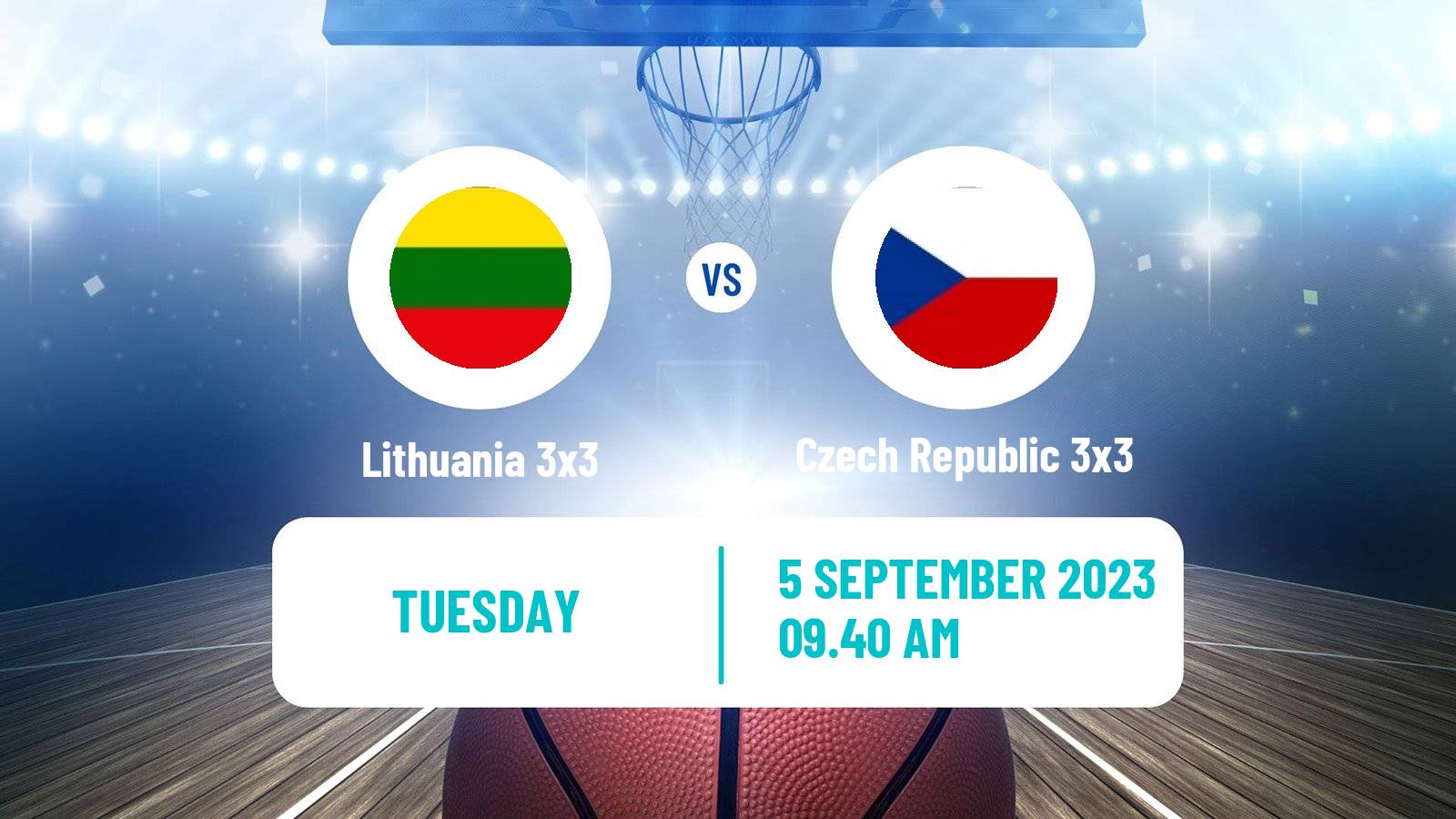 Basketball Europe Cup Basketball 3x3 Lithuania 3x3 - Czech Republic 3x3