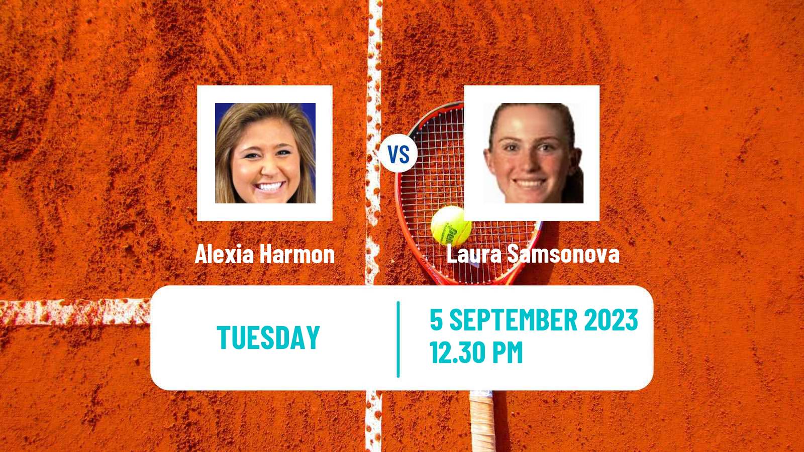 Tennis Girls Singles US Open Alexia Harmon - Laura Samsonova