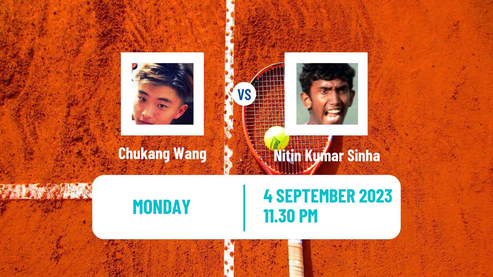 Tennis ITF M15 Nakhon Si Thammarat 8 Men Chukang Wang - Nitin Kumar Sinha