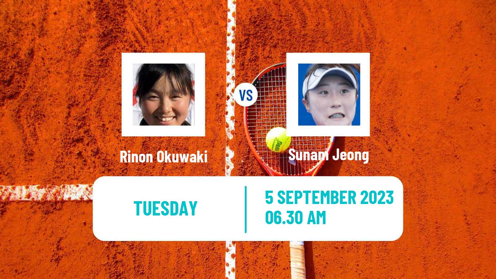 Tennis ITF W15 Yeongwol 3 Women Rinon Okuwaki - Sunam Jeong