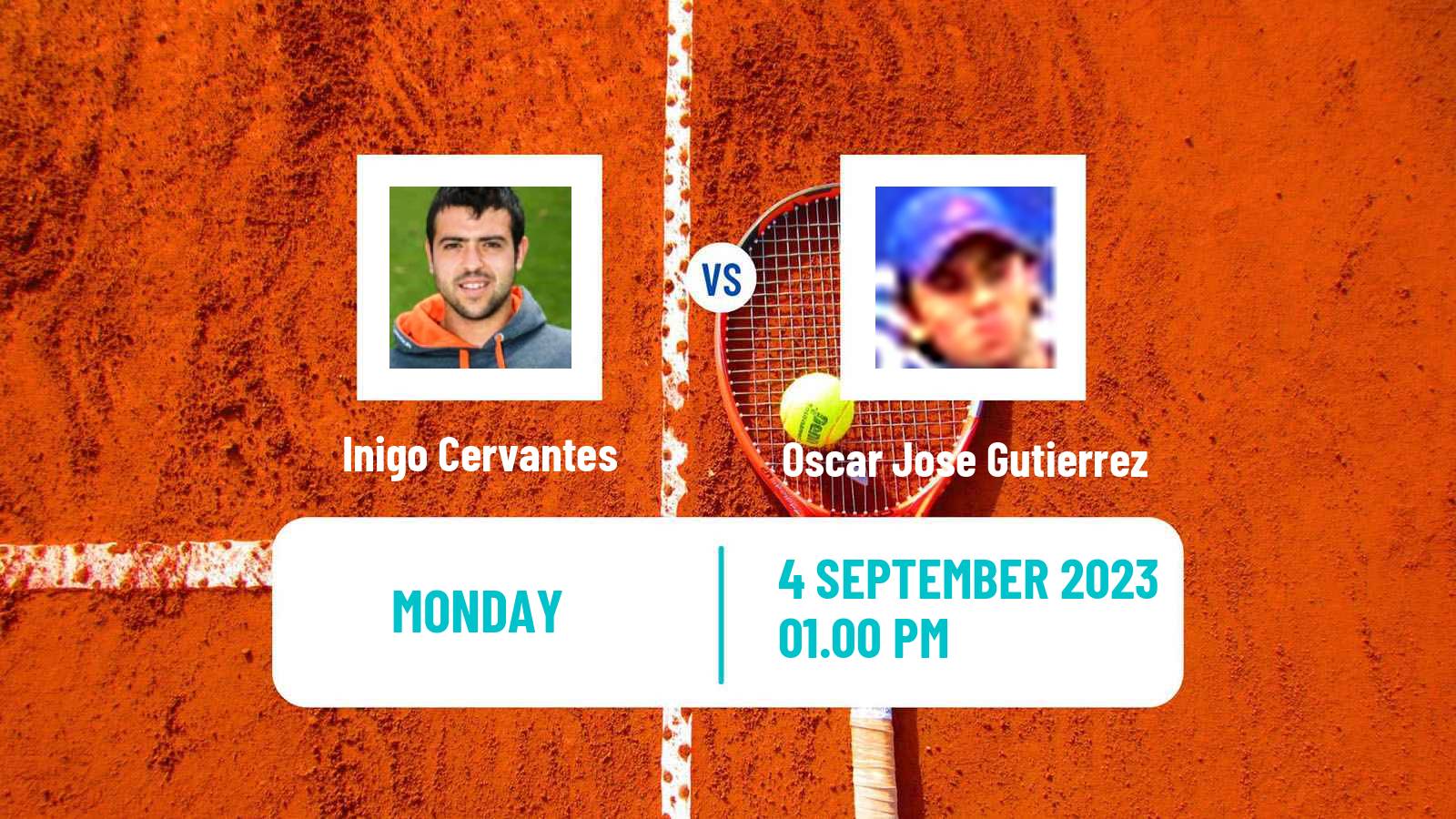 Tennis Seville Challenger Men Inigo Cervantes - Oscar Jose Gutierrez