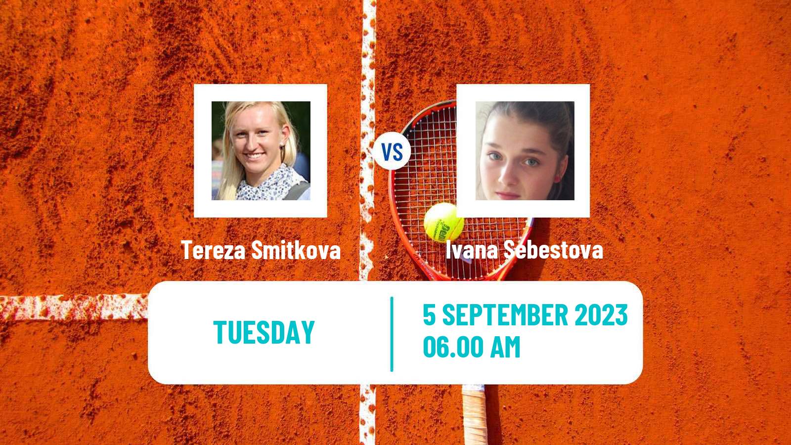 Tennis ITF W25 Frydek Mistek Women Tereza Smitkova - Ivana Sebestova