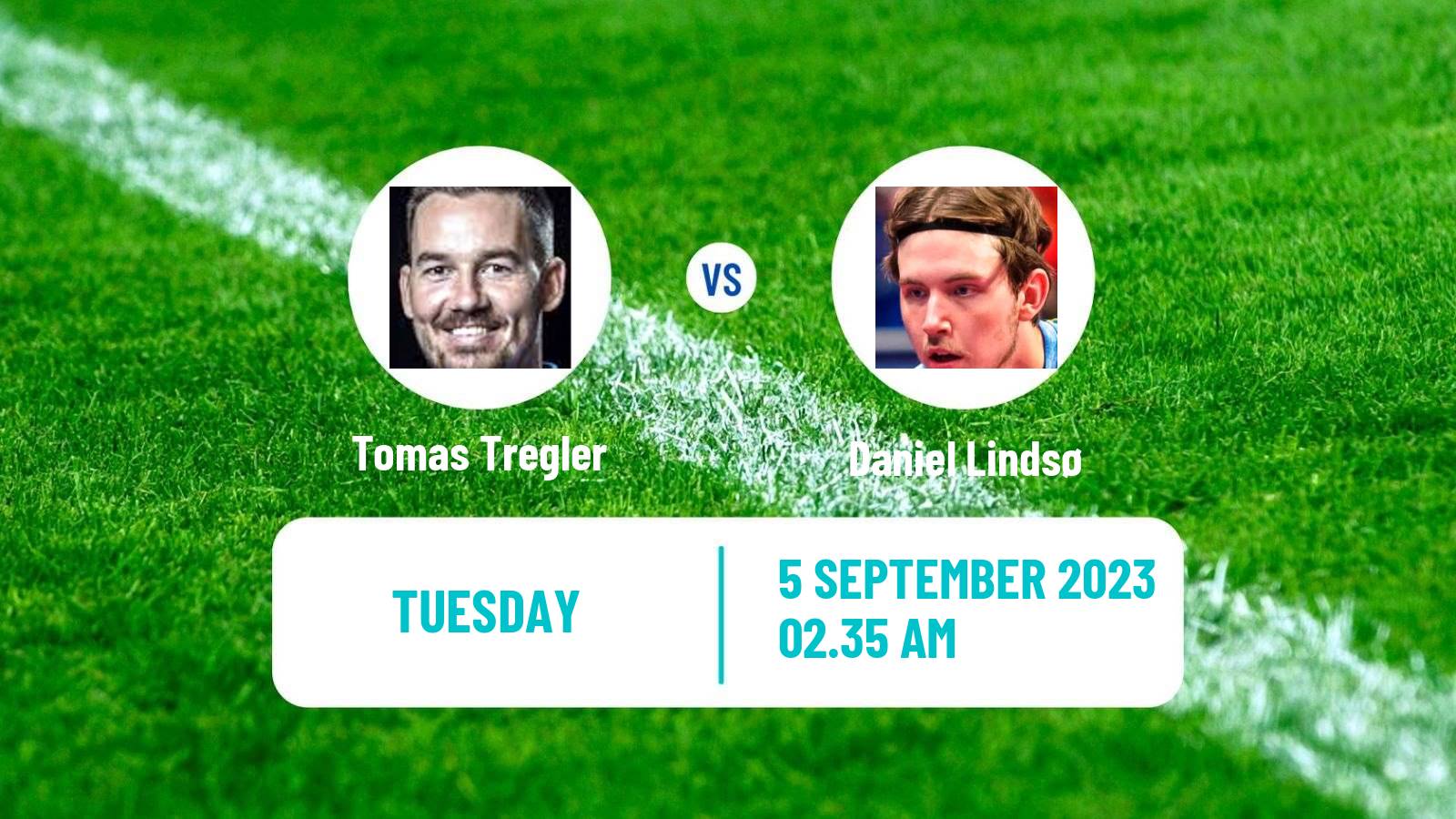 Table tennis Tt Star Series Men Tomas Tregler - Daniel Lindsø