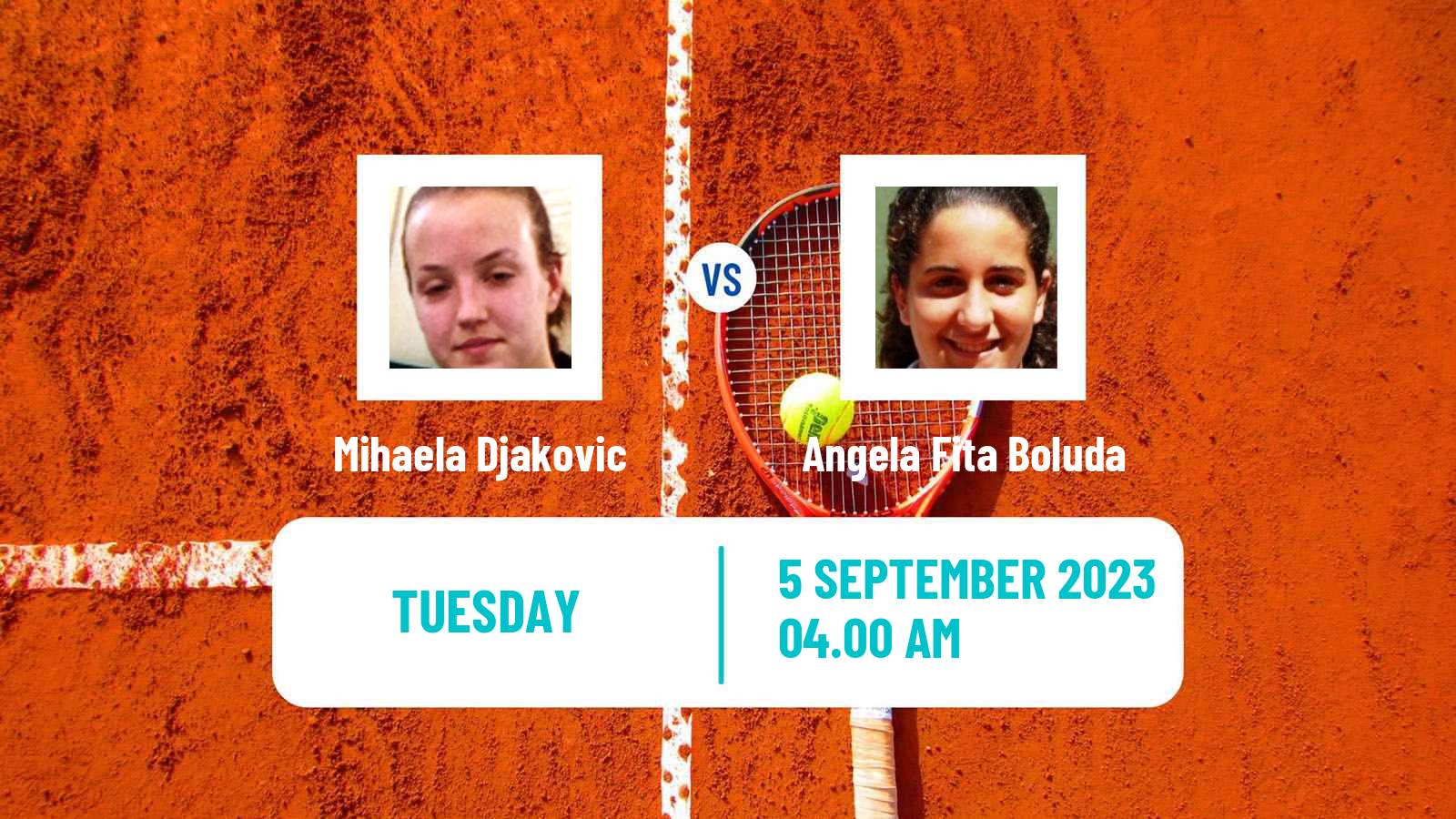 Tennis ITF W25 Zaragoza Women Mihaela Djakovic - Angela Fita Boluda