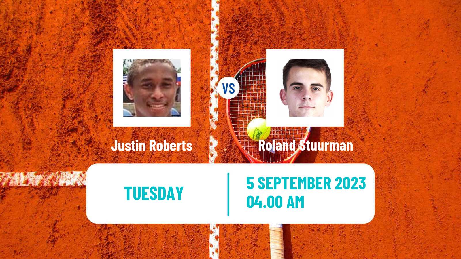 Tennis ITF M15 Haren Men Justin Roberts - Roland Stuurman