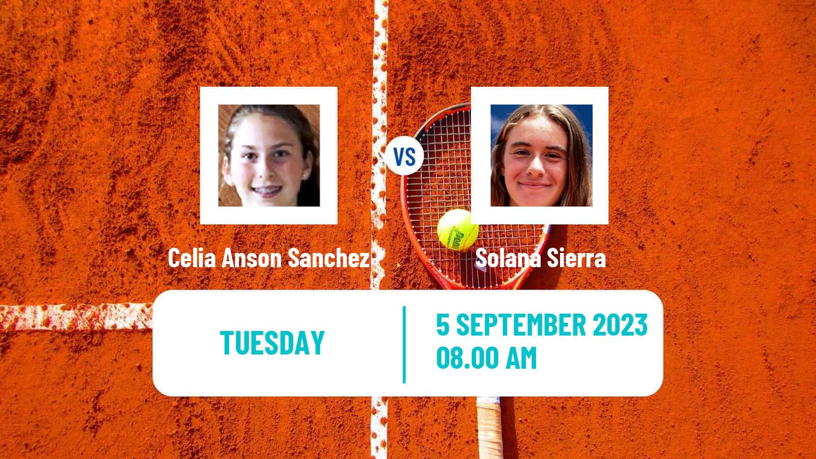 Tennis ITF W25 Zaragoza Women Celia Anson Sanchez - Solana Sierra