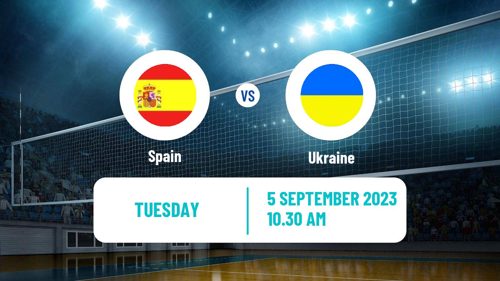 Volleyball European Championships Volleyball Spain - Ukraine