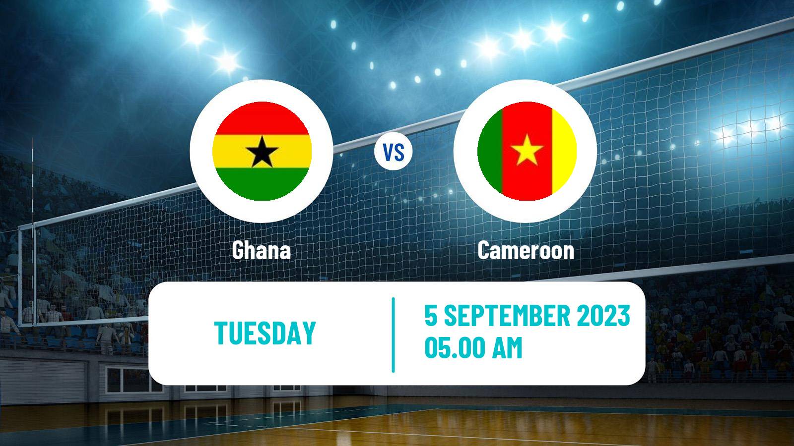 Volleyball African Championship Volleyball Ghana - Cameroon