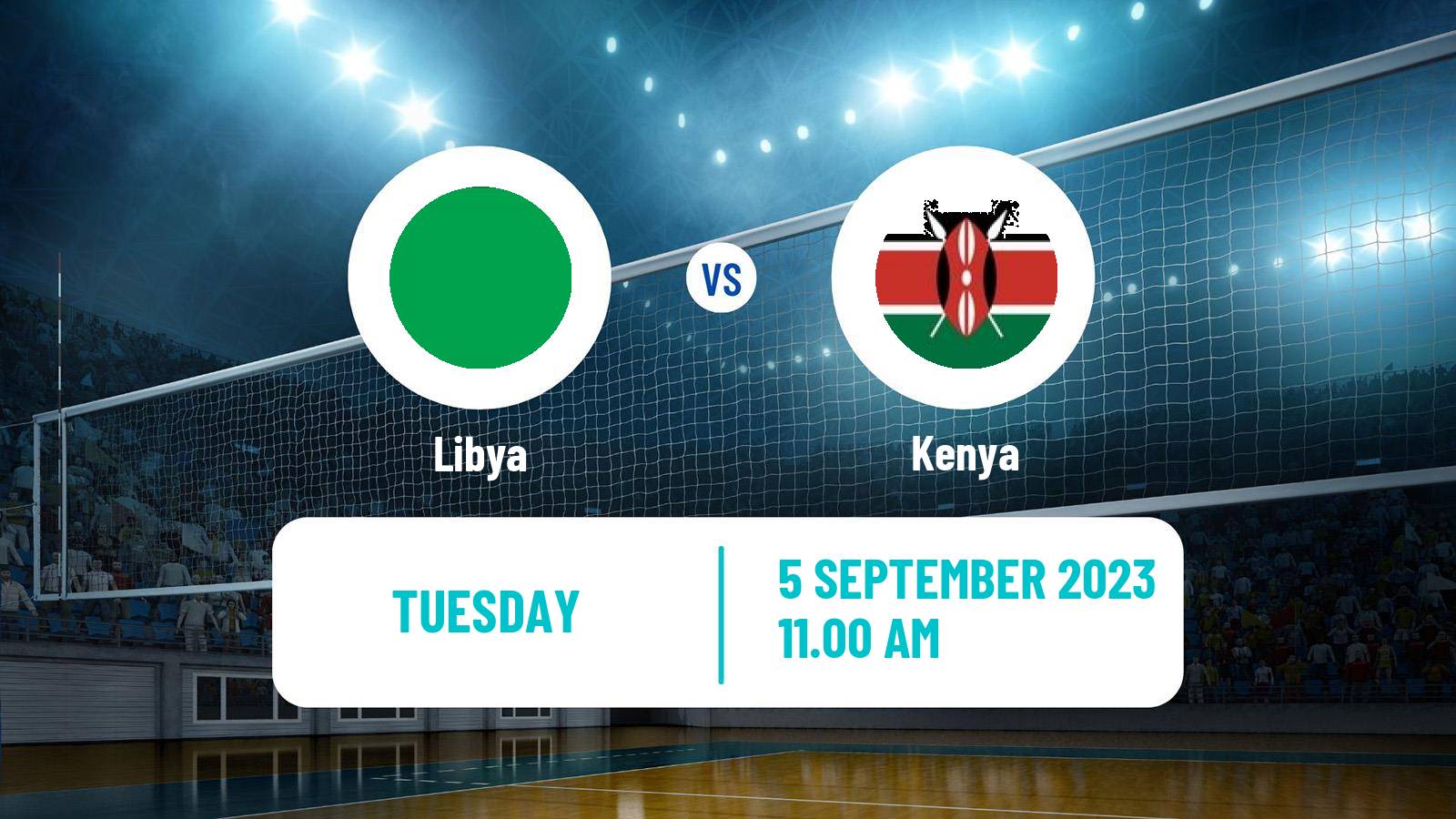 Volleyball African Championship Volleyball Libya - Kenya