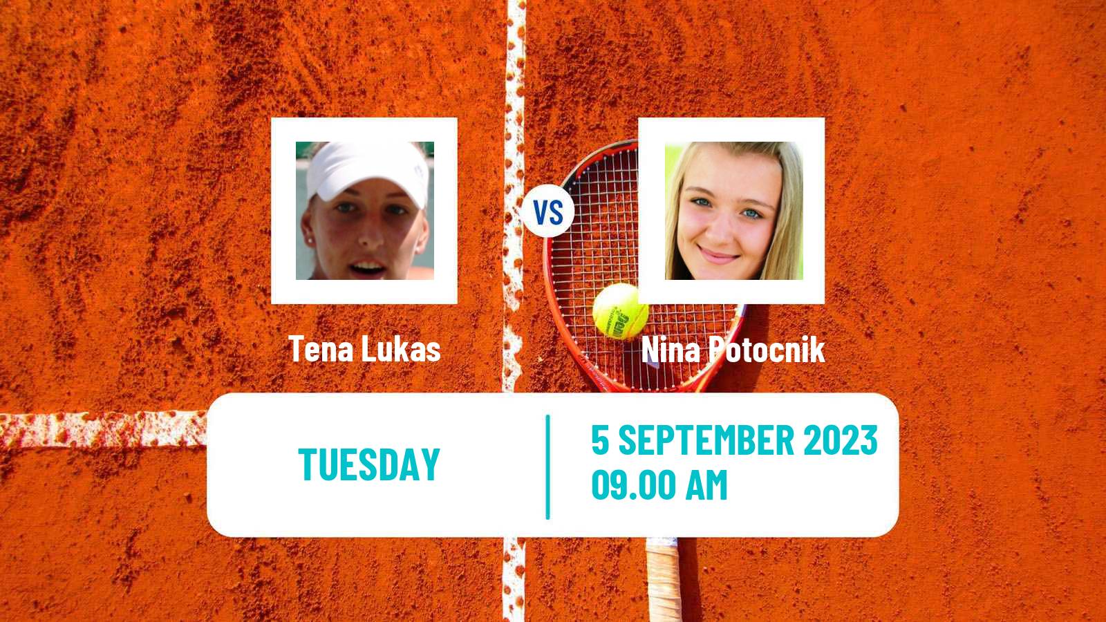 Tennis ITF W60 Vienna Women Tena Lukas - Nina Potocnik