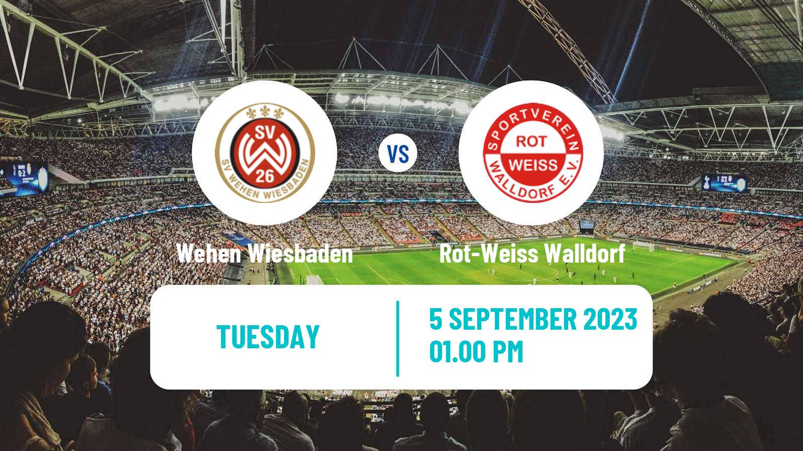 Soccer Club Friendly Wehen Wiesbaden - Rot-Weiss Walldorf