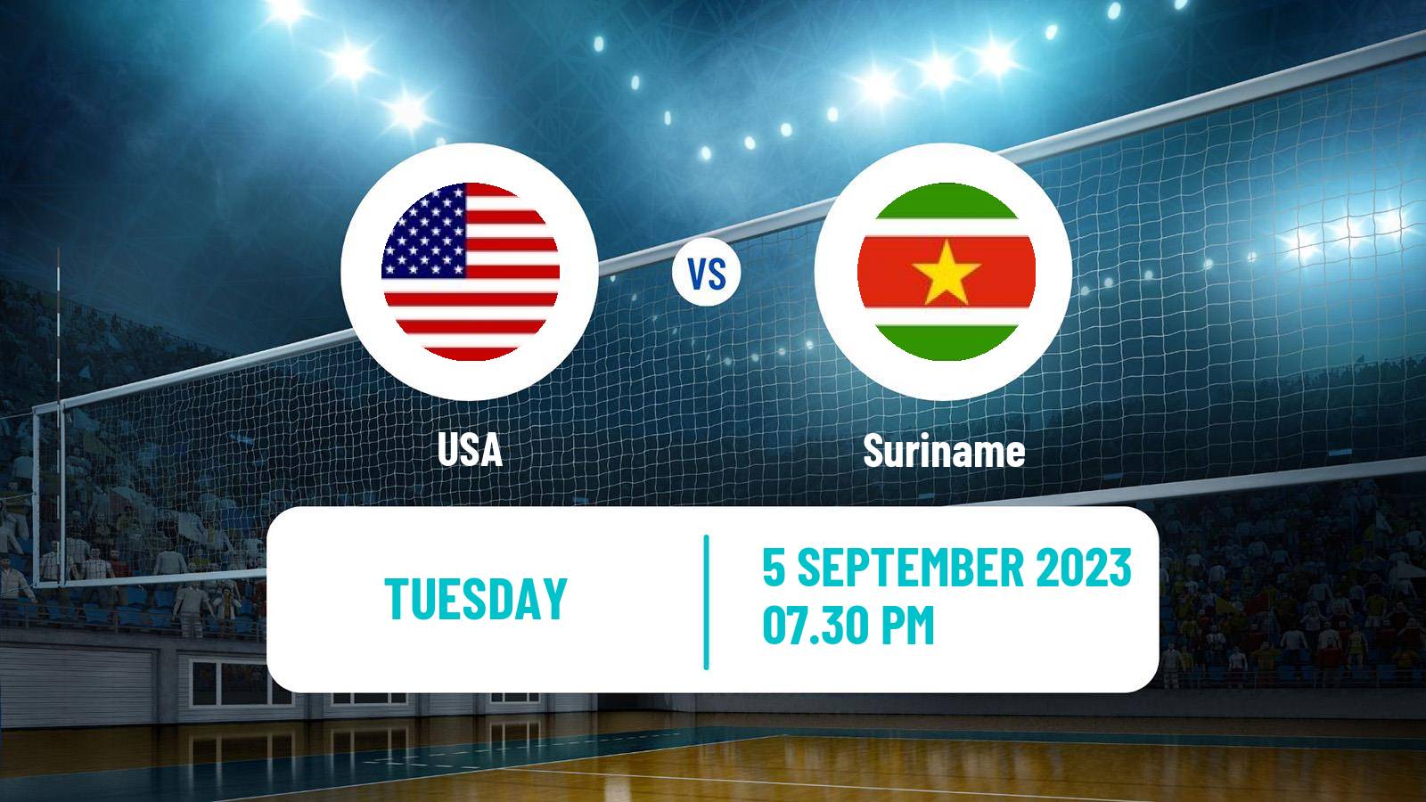 Volleyball NORCECA Championship Volleyball USA - Suriname