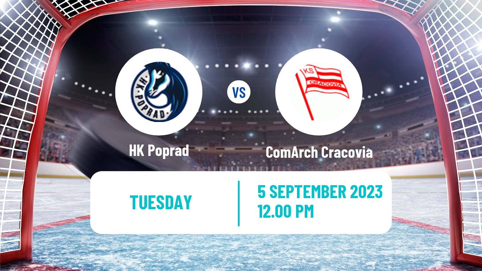 Hockey Club Friendly Ice Hockey Poprad - ComArch Cracovia