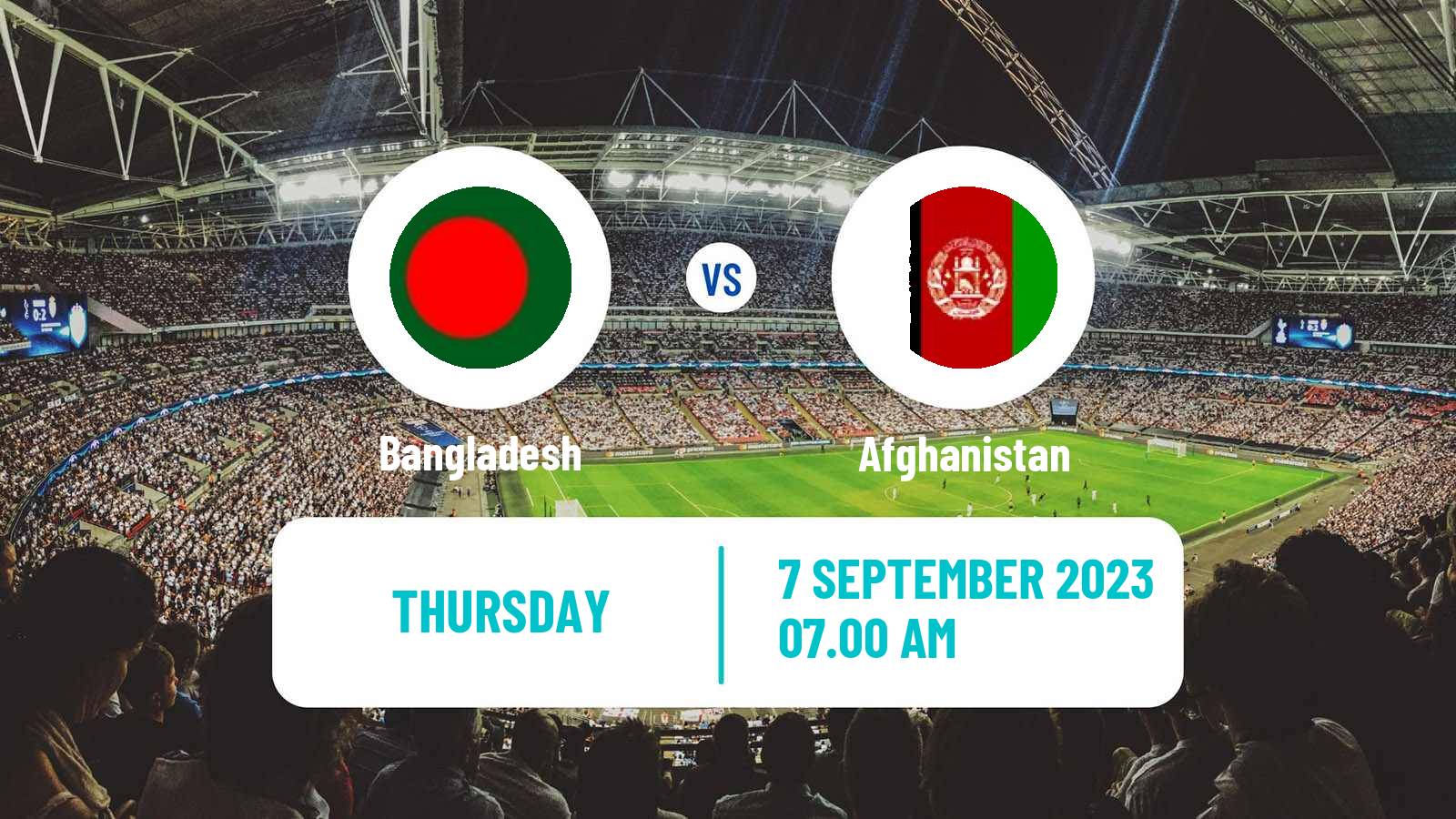 Soccer Friendly Bangladesh - Afghanistan