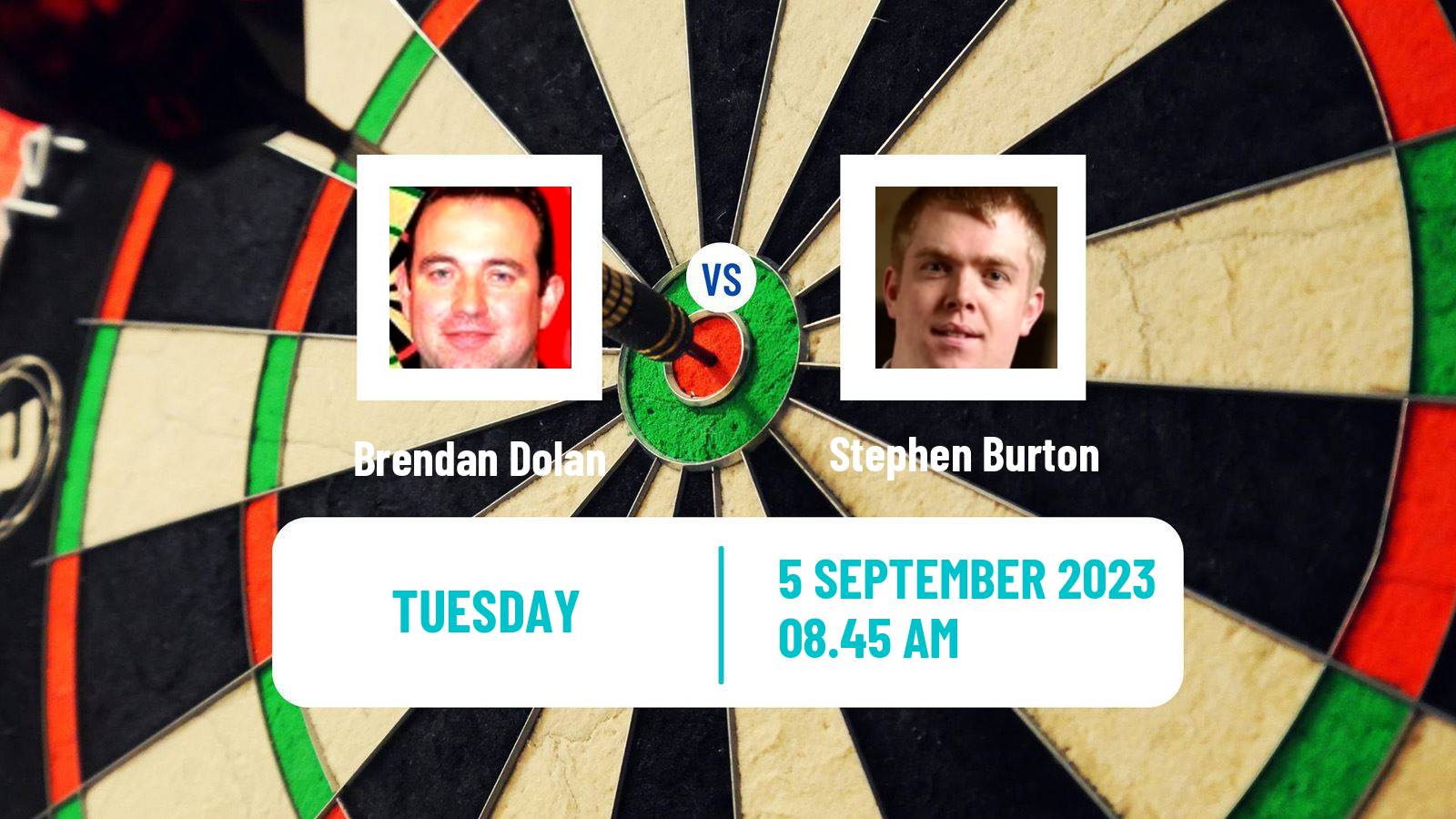 Darts Players Championship 21 2023 Brendan Dolan - Stephen Burton