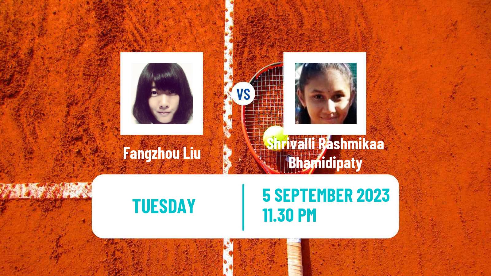 Tennis ITF W25 Nakhon Si Thammarat 4 Women Fangzhou Liu - Shrivalli Rashmikaa Bhamidipaty