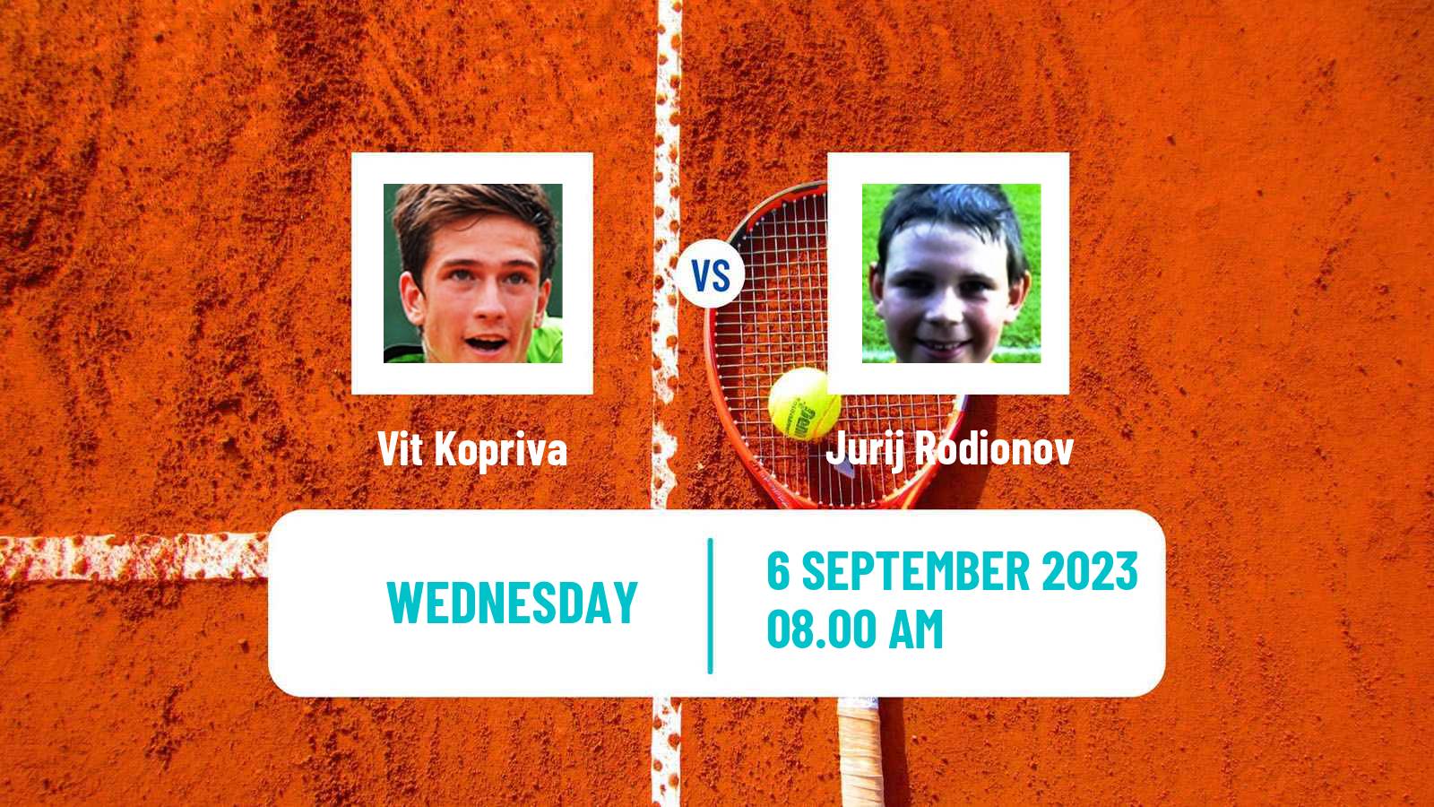 Tennis Tulln Challenger Men Vit Kopriva - Jurij Rodionov