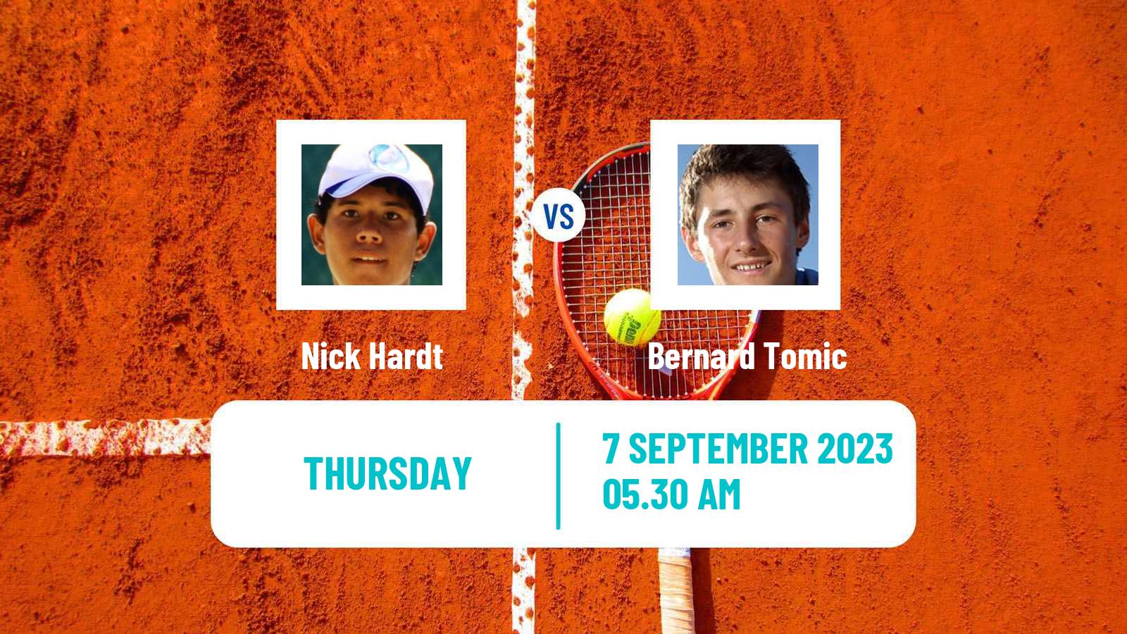 Tennis Istanbul Challenger Men Nick Hardt - Bernard Tomic