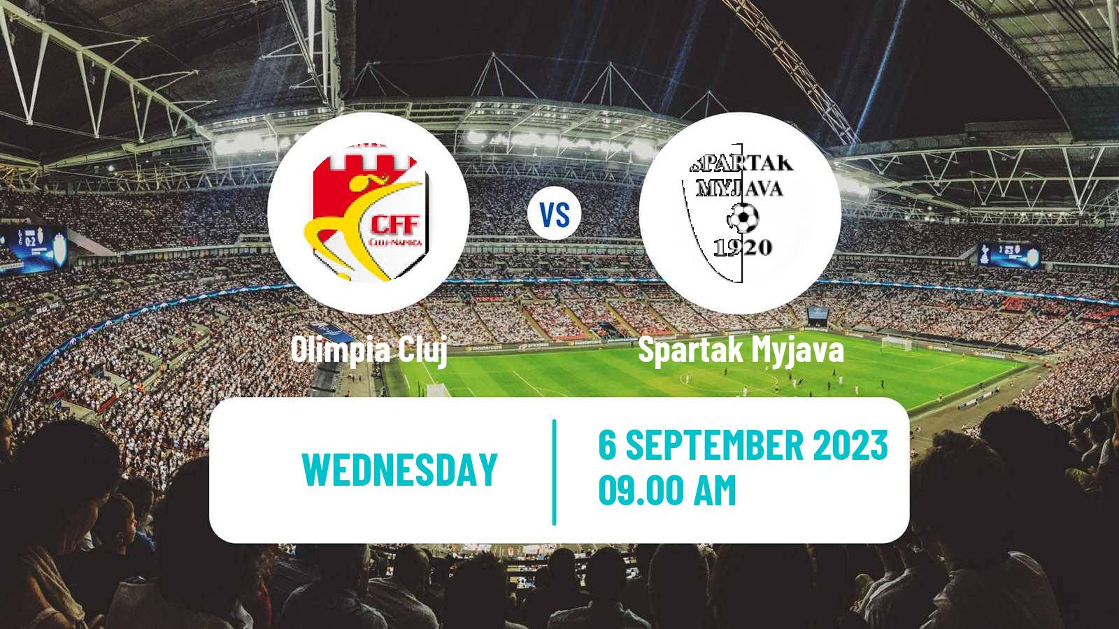 Soccer UEFA Champions League Women Olimpia Cluj - Spartak Myjava