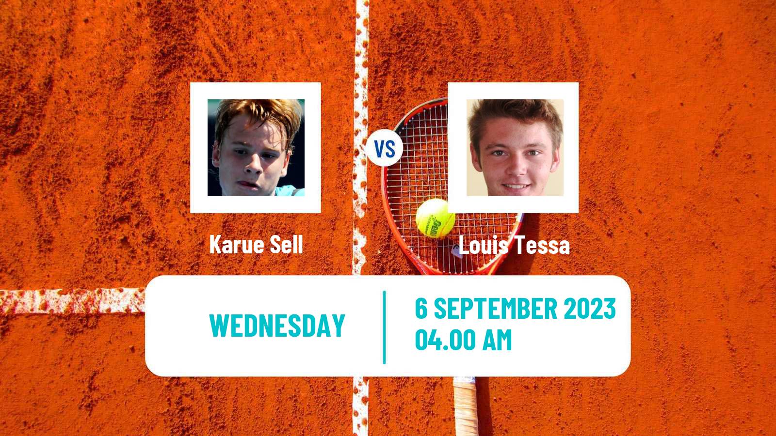 Tennis ITF M15 Monastir 36 Men Karue Sell - Louis Tessa