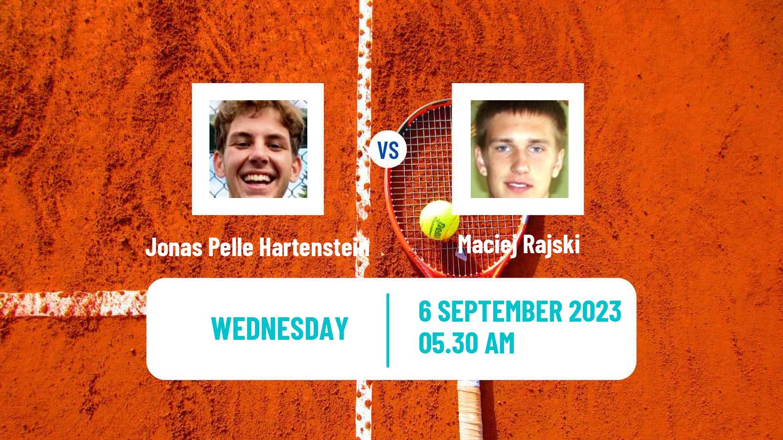 Tennis ITF M15 Koszalin Men 2023 Jonas Pelle Hartenstein - Maciej Rajski
