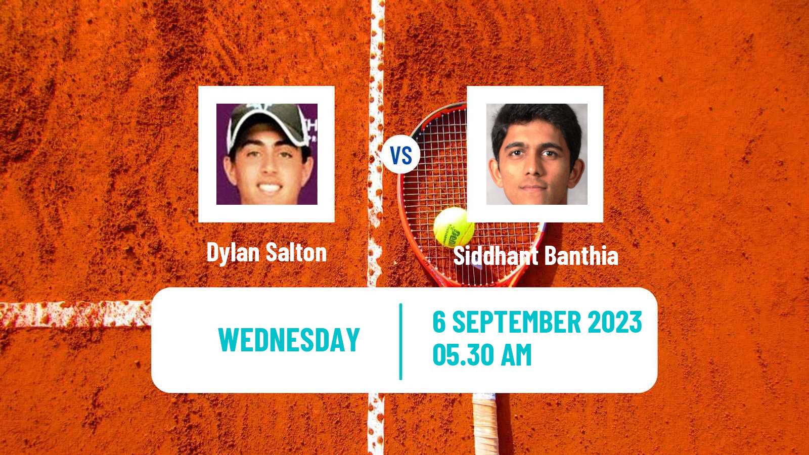 Tennis ITF M25 Kigali Men Dylan Salton - Siddhant Banthia