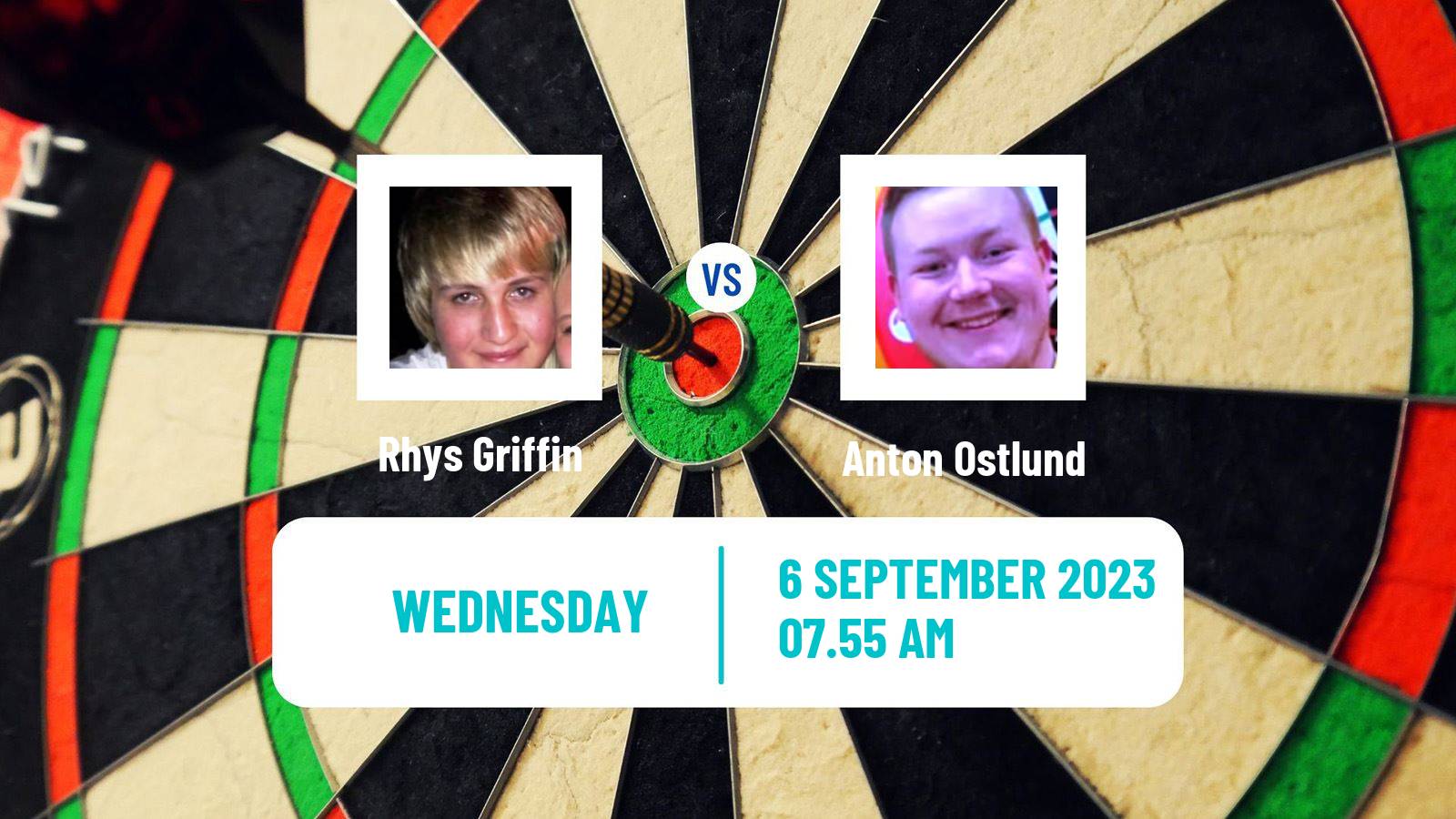 Darts Modus Super Series Rhys Griffin - Anton Ostlund