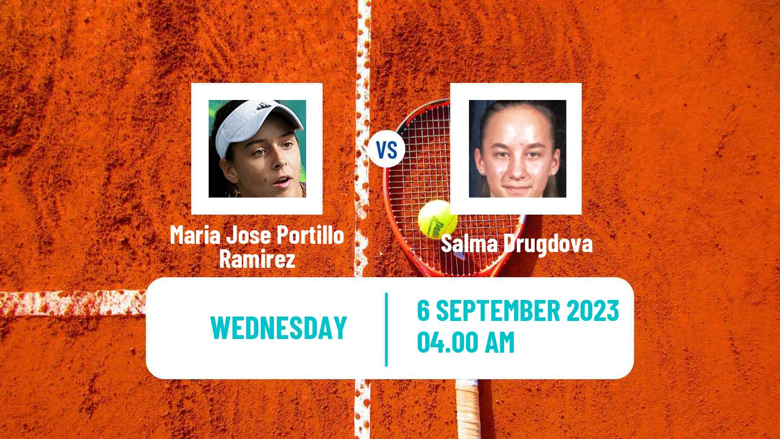 Tennis ITF W25 Frydek Mistek Women Maria Jose Portillo Ramirez - Salma Drugdova