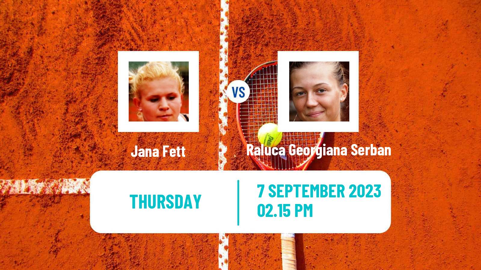 Tennis Bari Challenger Women Jana Fett - Raluca Georgiana Serban