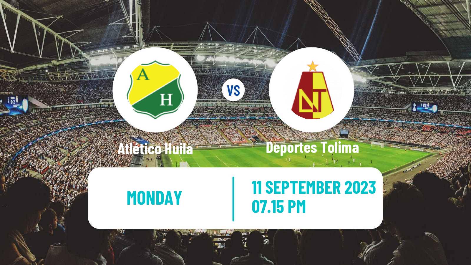 Soccer Colombian Primera A Atlético Huila - Deportes Tolima