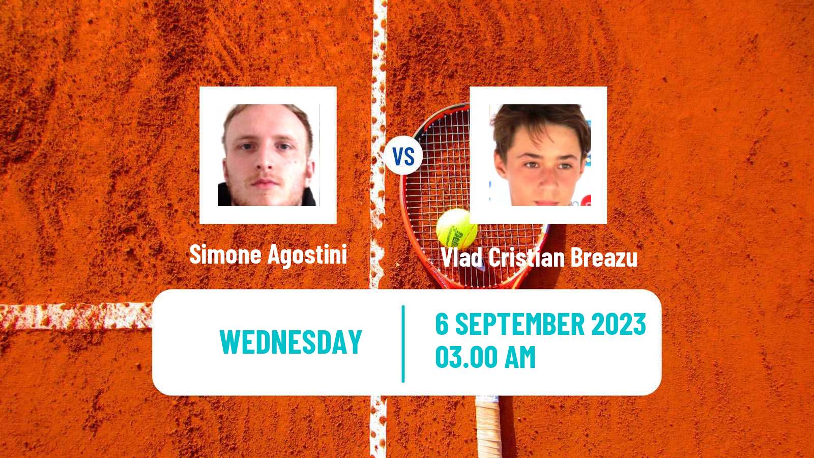 Tennis ITF M15 Constanta 2 Men Simone Agostini - Vlad Cristian Breazu