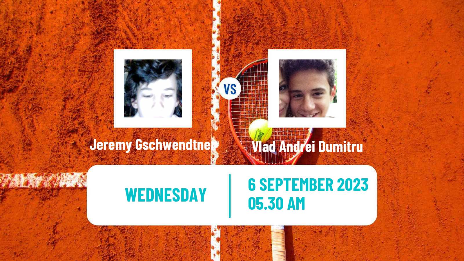 Tennis ITF M15 Constanta 2 Men Jeremy Gschwendtner - Vlad Andrei Dumitru