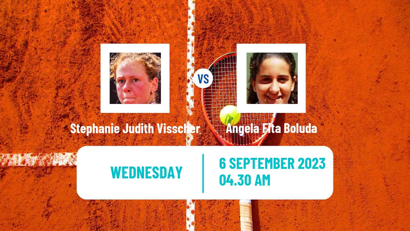 Tennis ITF W25 Zaragoza Women Stephanie Judith Visscher - Angela Fita Boluda